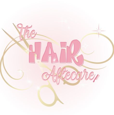 Mock up (not finial result im using) for a front page for #hair #aftercare #logodesign Hair Page Logo, Bliss Logo, Packing Stickers, Page Logo, Business Packing, Logo Pdf, Lash Logo, Hair Business, Lashes Logo