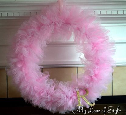 diy tulle tutu wreath tutorial, crafts, home decor, wreaths, Tutu Wreaths are party decor for a Ballerina Birthday Party Tulle Wreath Tutorial, Tulle Wreath Diy, Tulle Projects, Tutu Wreath, Tulle Wreaths, Summer Burlap Wreath, Tulle Crafts, Ballerina Theme, Diy Tulle