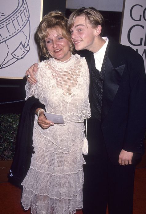 Good parenting goes a long way; Leo and his mom at the Golden Globes. Leonardo Dicaprio Dating, Leo Lover, Known And Loved, Room Pics, Young Leonardo Dicaprio, Dating Women, Leo Dicaprio, 90s Vibes, Golden Globe Award