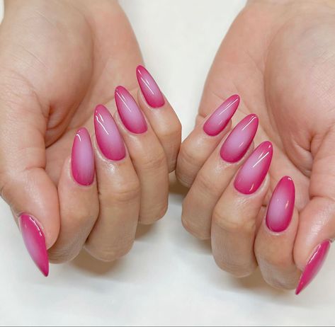 May Nails, Airbrush Nails, Cute Spring Nails, Blush Nails, Pink Nail, Girls Nails, Stick On Nails, Funky Nails, Pretty Acrylic Nails