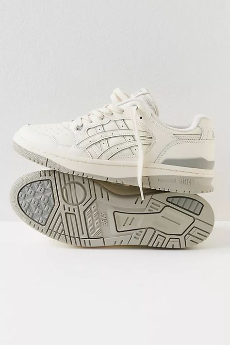 Asics EX89 Sneakers | Free People Asics Ex89, Asics Sneakers, Arctic Blue, Cream Shoes, Asics Shoes, White Sage, Classic Sneakers, Sneaker Brands, Shoes Trainers