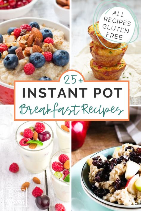 Instant Pot Breakfast Recipes, Instant Pot Breakfast, Quinoa Oatmeal, Best Instant Pot Recipes, Instant Breakfast, Diner Recept, Quick Breakfast Recipes, Best Instant Pot Recipe, Egg Bites