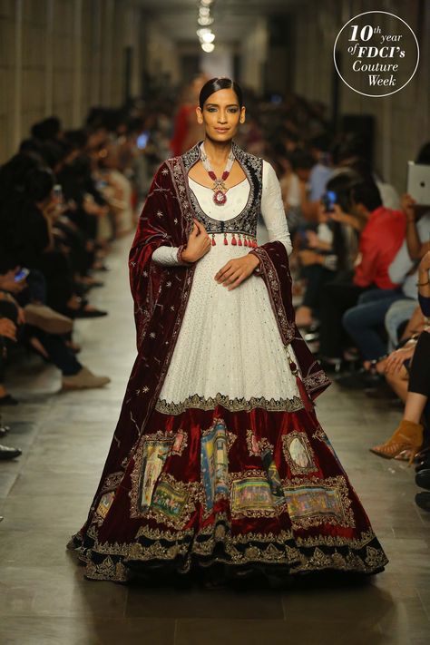 #ICW2017 #ManavGangwani #CoutureWeek #ADecadeofCouture Sufi Night Outfit Women, Sufi Night, Lehenga Design, Wedding Couture, Indian Fashion Trends, Nikkah Dress, Rohit Bal, Blouse Designs Indian, Dark And Moody