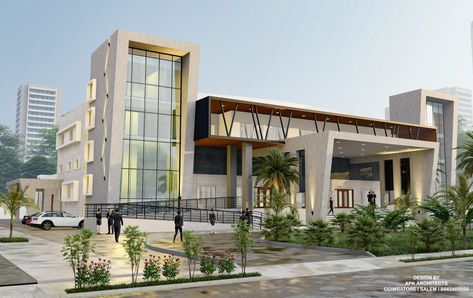 Building Entrance Design, Bank Architecture, Toilet Design Modern, Hospital Design Architecture, Architecture Design Presentation, School Building Design, Hospital Architecture, Concept Models Architecture, Bank Design