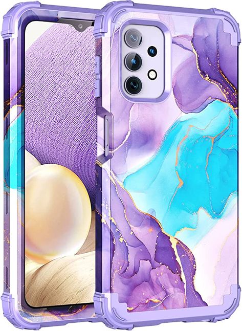 Phone Cases Marble, Three Layer, Marble Design, Marble Pattern, Phone Cases Samsung Galaxy, Silicone Phone Case, Tempered Glass Screen Protector, Silicone Rubber, Case For Samsung