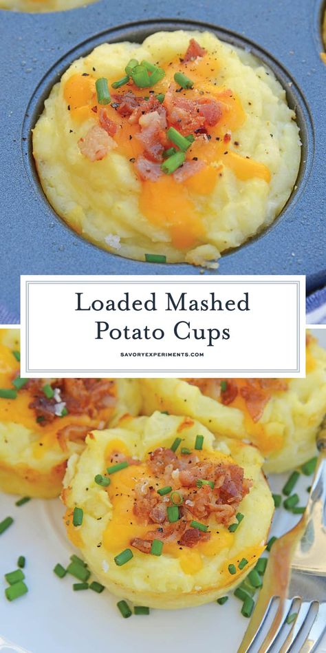 Easy Easter Brunch Recipes that are Egg-ceptionally Tasty - Recipe Magik Savory Muffin Tin Recipes, Things To Do With Leftover Mash Potatoes, Mashed Potato Muffin Cups, Tinned Potatoes Recipes, Mashed Potatoes Muffins, Mashed Potato Cups Muffin Tins, Muffin Tin Dinner Recipes, Easter Easy Recipes, Mashed Potato Cups