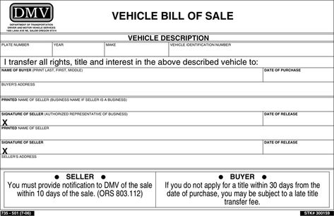 Oregon Vehicle Bill of Sale Form Download the free Printable Basic Bill of Sale Blank Form, Template or Waiver in Microsoft Word / Excel / PDF to be used as a sales contract between two parties. Bill Of Sale Car, Vehicle Bill Of Sale, Behavior Management Plan, Bill Of Sale Template, Metric Conversion Chart, Title Ideas, Car Title, Bill Of Sale, Executive Resume