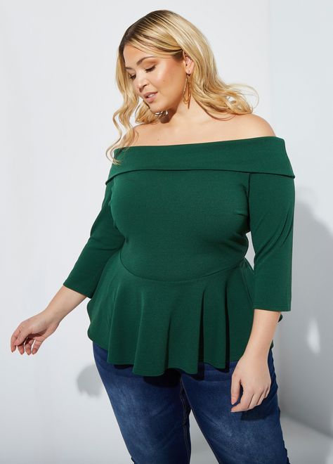 Dark green top