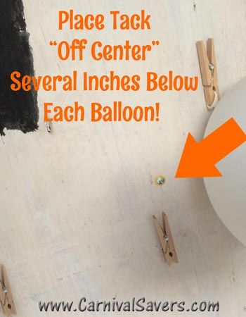 Balloon and Tack Placement for game Halloween Carnival Games, Halloween Prizes, Balloon Games, Fun Halloween Games, Kids Allergies, Diy Halloween Games, Halloween Games For Kids, Pop Games, Balloon Pop