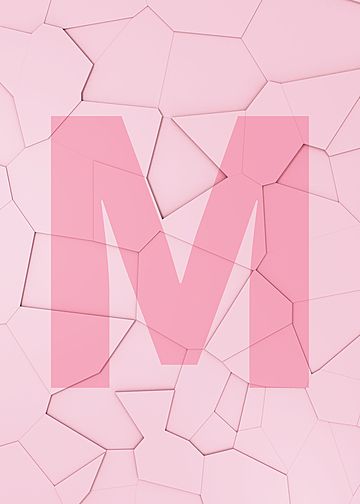 Aesthetic Letter M Wallpaper, Pink Letters Alphabet, Pink M Wallpaper, Letter M Wallpaper, M Lettering, Alphabet Background, Letter Background, M Alphabet, Letter Wallpaper