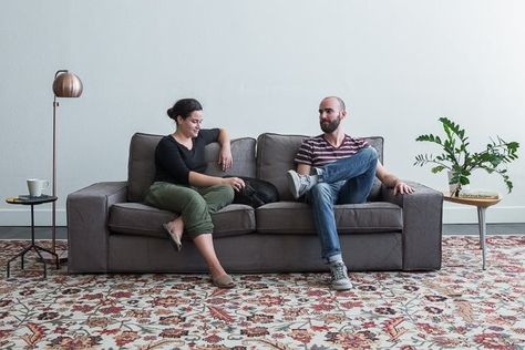 Sofa Buying Guide | Reviews by Wirecutter Kivik Sofa, Ikea Kivik, Ikea Design, Best Sofas, Portrait Design, Sofa Online, Best Furniture, Human Poses Reference, People Sitting