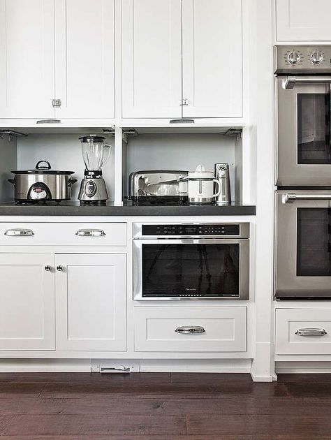 Small appliance storage ideas