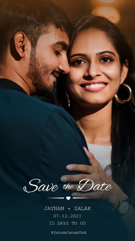 Save The Date Poster Ideas, Save The Date Ideas Pictures, Save The Date Ideas For Weddings Indian Photoshoot, Save The Date Photo Ideas Indian, 9 Days To Go Countdown Wedding, Save The Date Photo Shoot Ideas, Pre Wedding Countdown Photos, Save The Date Poses Ideas, Save The Date Picture Ideas Photography