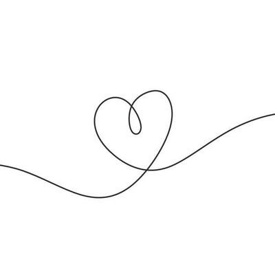 Continuous one single line of three love heart symbols 5458952 Vector Art at Vecteezy One Line Drawing Embroidery, Heart Line Art Simple, One Line Heart, Line Drawing Ideas, Heart Line Drawing, Heart White Background, Draw Heart, Heart Minimalist, Drawing Heart