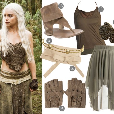 Khaseeli Game of Thrones Khaleesi Costume Diy, Khaleesi Halloween Costume, Khaleesi Costume, Daenerys Targaryen Costume, Dessin Game Of Thrones, Game Of Thrones Dress, Game Of Thrones Outfits, Got Costumes, Game Of Thrones Costumes