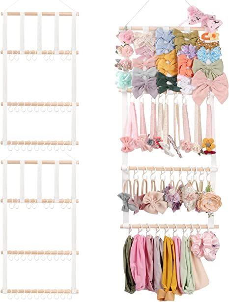 Amazon.com: Headband Holder Hair Bows Organizer for Girls, Baby Headbands Hair Accessories Organizer Storage Wall Hanging Decor for Toddler Girls Room : Baby Headband Storage, Hair Bow Organizer, Hair Accessories Holder, Headband Organizer, Bow Organizer, Organizing Hair Accessories, Toddler Girl Room, Headband Holder, Hair Bow Holder