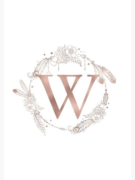 W Wallpaper Letter, J Letter Images, Floral Lettering, Grow Long Nails, W Initial, W Monogram, Cute Home Screen Wallpaper, Monogram Art, Cute Home Screens