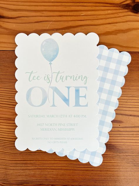 Boys First Birthday Party Ideas, 1st Birthday Invitation, Balloon Birthday, Boy Birthday Invitations, Baby Boy Birthday, 1st Birthday Invitations, Boy First Birthday, Boy Birthday Parties, 1st Boy Birthday