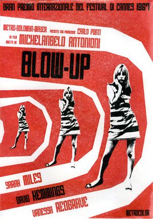 jkl; Blow Up Movie, Arte Pulp, Cinema Design, Michelangelo Antonioni, Old Movie, Septième Art, Illustration Photo, Movie Posters Design, Cinema Posters