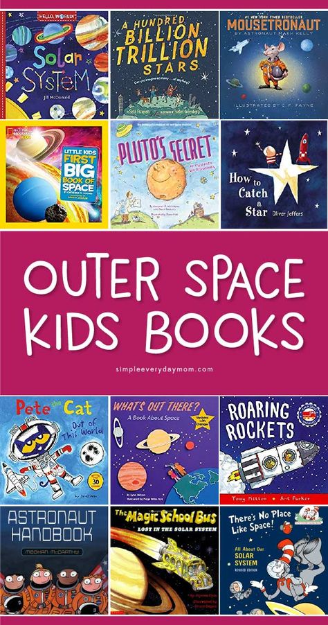 Solar System Activities For Kindergarten, Books About Space, Space Books For Kids, Reading Preschool, Growth Mindset Book, Space Activities For Kids, Space Lessons, Stem Books For Kids, Space Preschool