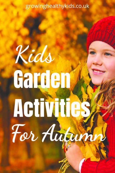 Fantastic Kids Garden Activities For Autumn. Ideas to keep kids busy outdoors Garden Activities For Kids, Diy Halloween Food, Keep Kids Busy, Garden Activities, Kids Garden, Autumn Activities For Kids, Fall Garden, School Garden, Busy Toddler