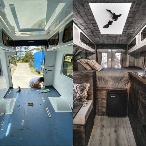 Travel Wagon, Bedford Van, St John Ambulance, French Couple, School Bus Tiny House, Luxury Campers, Bus Living, Old Campers, Van Conversion Interior