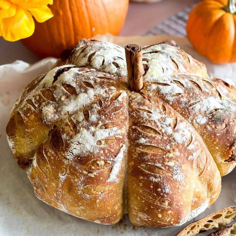 Pumpkin Sourdough Bread - Foragers of Happiness Pumpkin Sourdough Bread Recipe, Sweet Potato Sourdough Bread, Pumpkin Sourdough Bread, Pumpkin Sourdough, Pumpkin Loaf, Bread Starter, Sour Dough, Sourdough Bread Recipe, Sourdough Baking