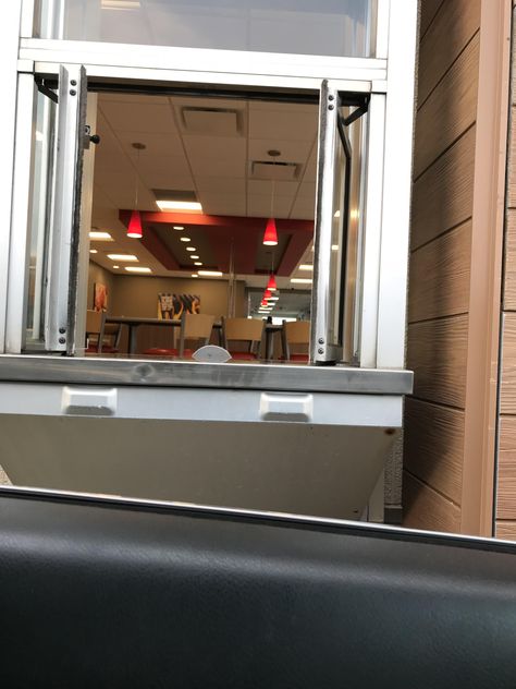 This Burger King has the last drive thru window in their dining area. Burger King Drive Thru, Im In A Drive Thru Of Burger King, Drive Thru Window, Drive Thru Coffee, Drive Thru, Green Screen Footage, Money Vision Board, Food Drive, Cafe Shop