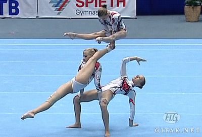 Absolutely insane Acrobatic Gymnastics Ukraine Gymnastics Problems, Gymnastics Routines, Acro Gymnastics, Gymnastics Tricks, Gymnastics World, Yoga Images, Sport Model, Gymnastics Videos, Acrobatic Gymnastics