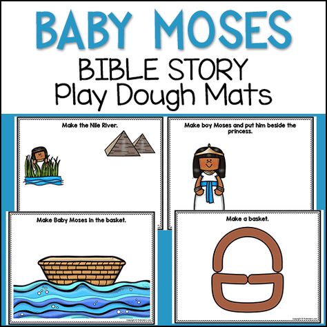 Baby Moses: Christian Preschool Activities - PreKinders Moses Preschool Activities, Moses Bible Activities For Kids, Baby Moses Preschool Craft, Moses Bible Craft, Baby Moses Activity, Baby Moses Craft Preschool, Baby Moses Crafts For Kids, Moses Craft Preschool, Moses Activity