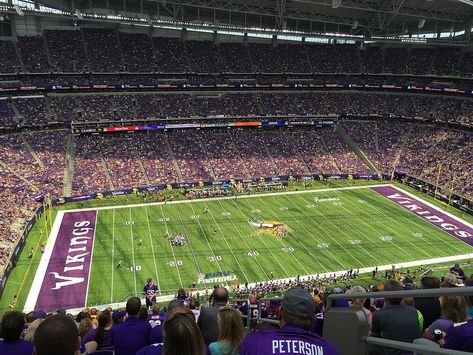 Nfl Stadium, Us Bank, Nfl Stadiums, Bring It, American Football, Soccer Field, Nfl, Soccer, Football