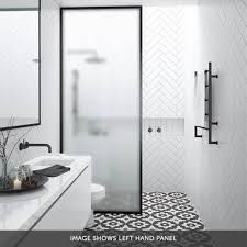 Glass Shower Panels, Walk In Shower Enclosures, Open Showers, Shower Panel, Shower Fittings, Freestanding Bath, Upstairs Bathrooms, Shower Remodel, Bathroom Renos