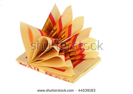 Folded Incense Paper Incense Paper, Folding Tips, Hong Bao, 3d Objects, Paper Stock, Incense, Paper Art, Origami, Photo Image