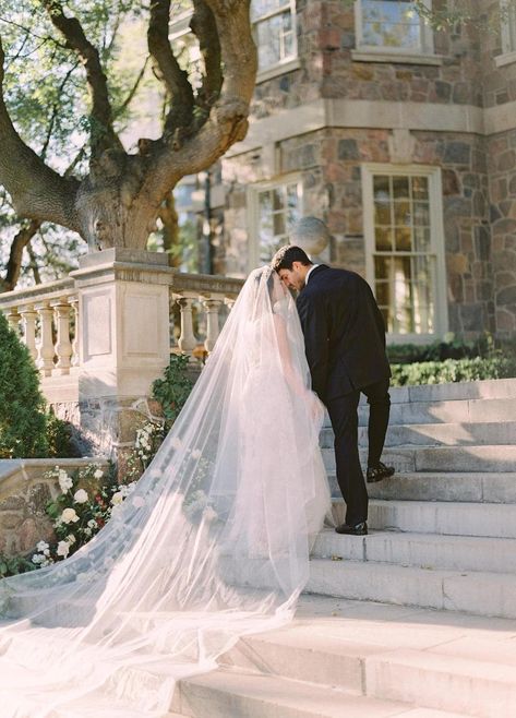 Royal Wedding Photos, Graydon Hall Manor Wedding, Royal Veil, Wedding Veil Long, Graydon Hall Manor, Veil With Blusher, Veil Long, Sheer Veil, Veil Cathedral