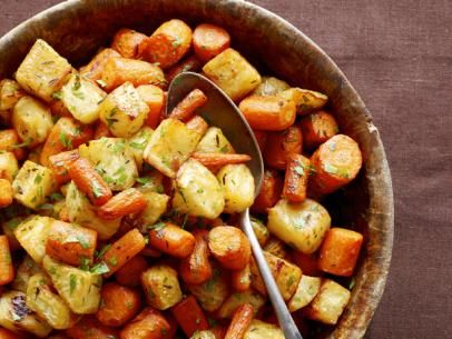 Roasted Celery Root and Carrots Roasted Celery Root, Roasted Celery, Carrots Recipe, Csa Recipes, Celery Root, Best Christmas Recipes, Cooked Carrots, Food Stories, Carrot Recipes