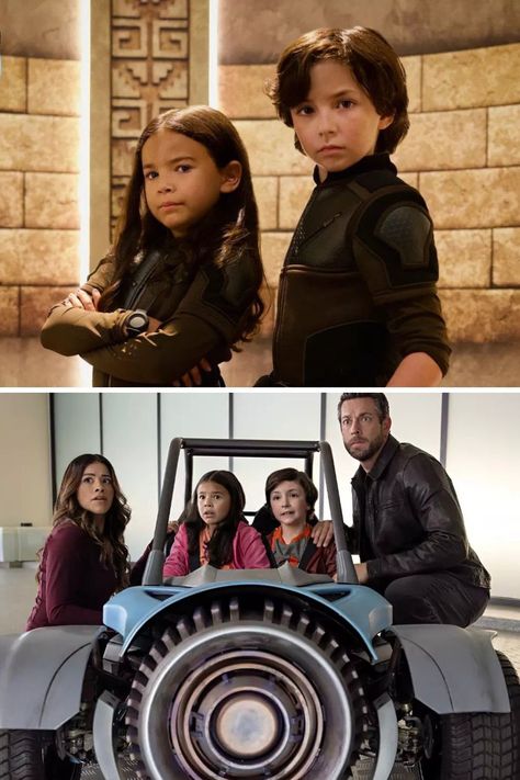 This is our first look at Connor Esterson, Everly Carganilla, Zachary Levi, and Gina Rodriguez in 'SPY KIDS: ARMAGEDDON'. It is scheduled to be released on Netflix on September 22. We are probably just as confused as every grown adult who grew up watching the OG Spy Kids movies. What do we think of this reboot?🤔 #spykids #netflix #movies #alittlebithuman Everly Carganilla, Spy Kids Movie, Action Movies To Watch, Best Films To Watch, Kids Movie, Kids Movies, Movie To Watch List, Gina Rodriguez, Rowan Blanchard