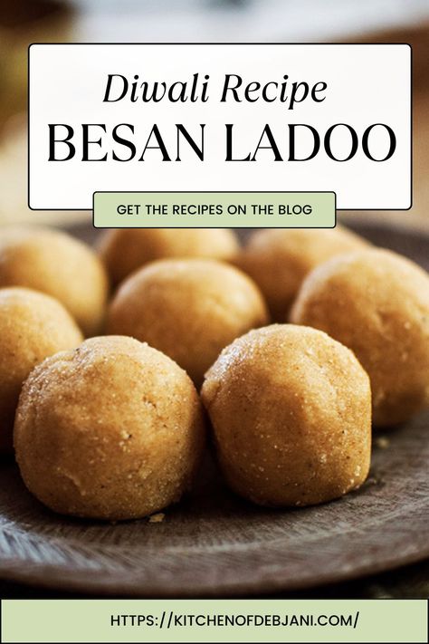 Besan Ladoo Recipe Diwali Special Ladoo Recipe Simple, Besan Ladoo Recipes, Laddu Recipe, Ladoo Recipe, Diwali Recipes, Recipe Step By Step, Diwali Food, Diwali Special, Indian Dessert