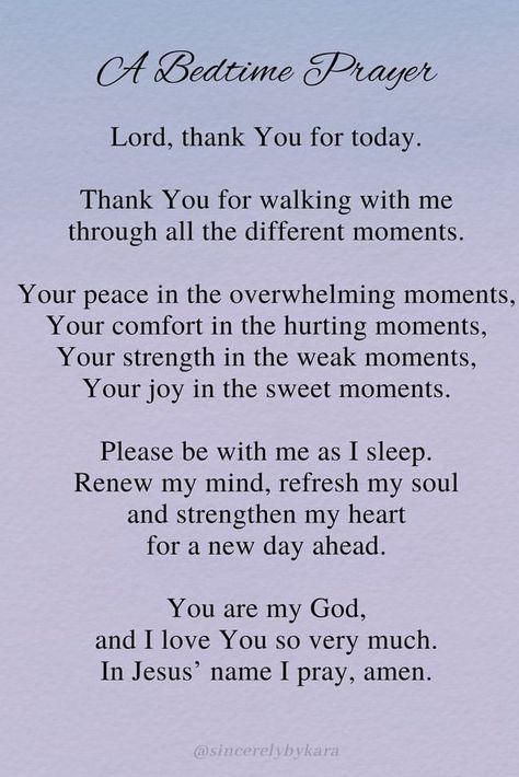 Bed Time Prayers Of Thanks, Bed Time Prayer Bedtime Night, Goodnight Prayers Bedtime Good Night, Bedtime Prayers For Women, Night Time Prayers Bedtime, Prayers To Say Before Bed, Prayer For Bedtime, Prayers For Bedtime, Fertility Prayers