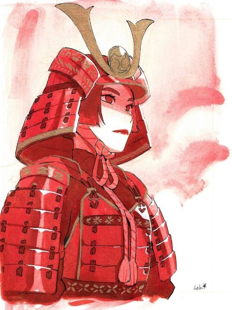 Onna Bugeisha by Galou Comic Art Female Samurai Character Art, Samurai Character Art, Samurai Female, Samurai Character, Onna Bugeisha, Zatanna Dc Comics, Fantasy Oc, Female Samurai, Samurai Artwork