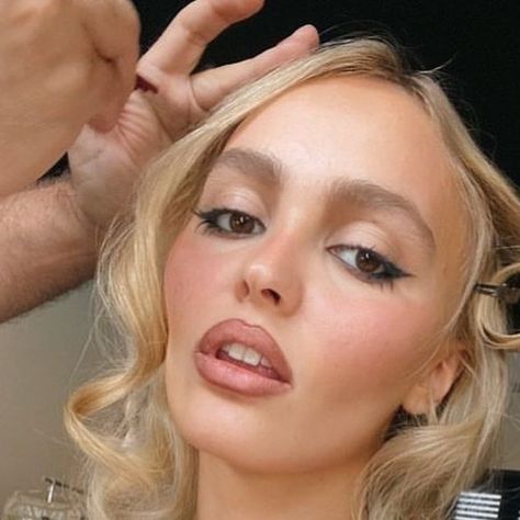 Lily-Rose Depp Daily on Instagram: "Bts by @cfulton.hair 🌸#lilyrosedepp" Buckle Bunny, Lily Rose Depp, Lily Rose, Lily, Buckle, Blonde, Bts, Hair, On Instagram