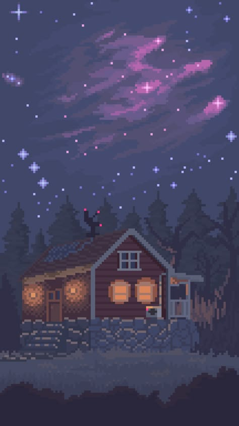 Pixelated Art, Pixel Night Wallpaper, Pixel Art Landscape Wallpaper, Pixel Art Space Background, Pixel Sky Wallpaper, Pixel Art Gif, Pixel Kawaii, Uicideboy Wallpaper, Pixel Night Sky Wallpaper