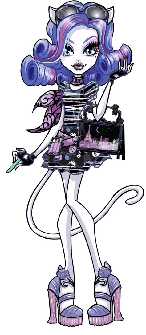 Catrine Demew by MoySchiaffino on deviantART Catrine Demew, History Cartoon, Howleen Wolf, Arte Monster High, Monster High Pictures, Arte Do Kawaii, Monster High Party, Moster High, Catty Noir