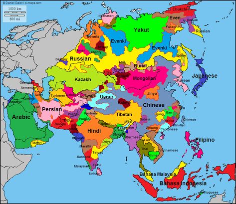 Asian Maps, Language Map, China Map, Infographic Map, Asia Map, Geography Map, India Map, World Geography, Map Globe