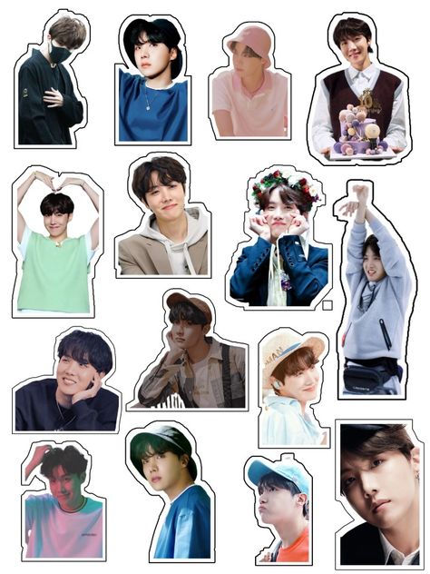 Jhope stickers Jhope Stickers Printable, Jhope Journal, Taehyung Sticker, Bt21 Stickers, Bts J Hope, Aesthetic Stickers, Printable Stickers, Bts Pictures, Print Stickers