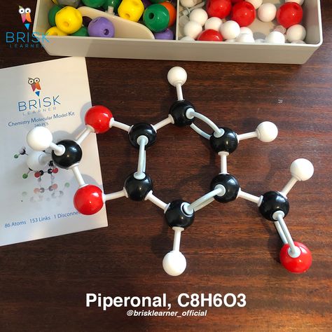 Piperonal, C8H6O3🧪 Piperonal, also known as heliotropin, is an organic compound which is commonly found in fragrances and flavors. The molecule is structurally related to other aromatic aldehydes such as benzaldehyde and vanillin. - Edited by: @brisklearner_official 🦉 #brisklearner Science Girl, Kids Fever, Henna Plant, Aromatic Oils, Flavor Enhancers, Orange Leaf, Respiratory System, Natural Environment, Tea Leaves