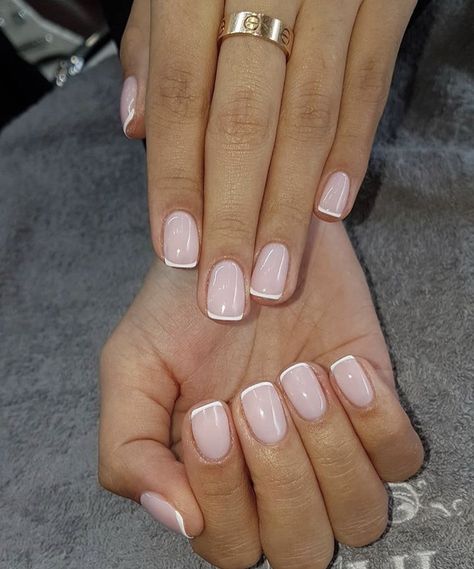 Bubble Bath French Nails, Bubble Bath French Manicure, Opi Bubble Bath, Nail Boutique, Gel French Manicure, 2024 Inspiration, Nail Idea, Healthy Nails, Bubble Bath