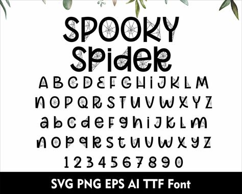 Add a festive touch with Happy Halloween Vector Art. Ideal for creating vibrant and spooky Halloween designs! 🎃🖼️#HalloweenFonts #SpookyTypefaces #CreepyCalligraphy #FrighteningFonts #TrickOrType Spider Web Font, Halloween Font Alphabet, Fall Alphabet Letters, Halloween Letters Alphabet, Spooky Fonts Alphabet, Spooky Fonts Alphabet Halloween, October Font, Free Spooky Fonts, Spooky Lettering