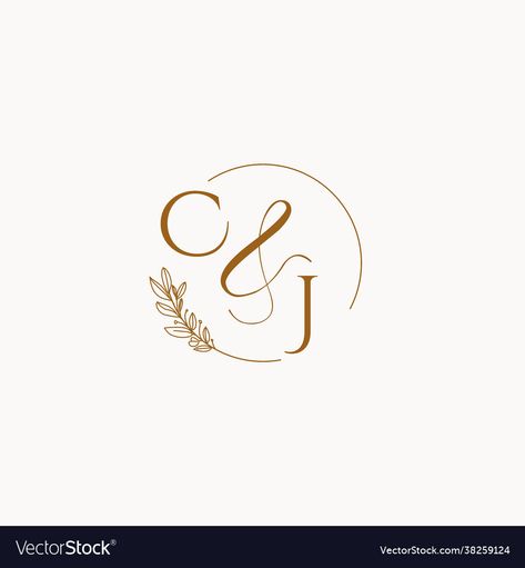 Cj Logo Design, Cj Monogram, Jewelry Logo Design, Wedding Logo Monogram, Wedding Logo Design, Logo Design Ideas, Monogram Logo Design, Jewelry Logo, Wedding Monogram