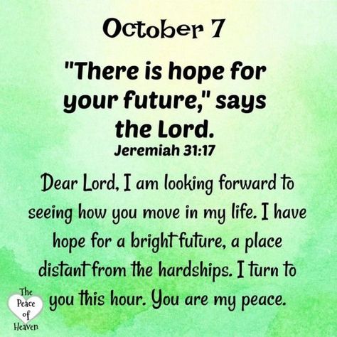 October 7 Blessings, October Prayer, October Blessings, Goodnight Prayer, Scripture Prayers, Psalms Quotes, October Daily, 7 October, 10 October