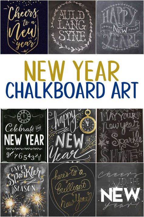 New Year Chalkboard Art ideas will not only ignite your creative spark but also add a touch of charm and positivity to your space. New Year Chalkboard Art, New Year Chalkboard, Chalkboard Art Ideas, Chalkboard Mirror, Chalkboard Fonts, New Year Art, Chalkboard Lettering, Chalkboard Wall, Party Places